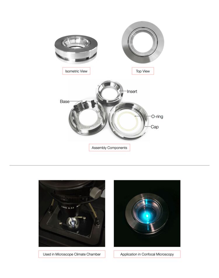 SC15022Coverslip Cell Chamber