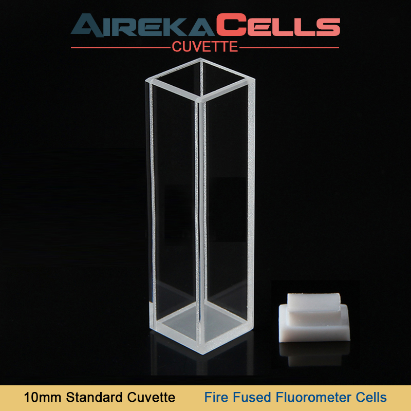 Cuvette En Quartz Pour Fluorescence - 30 Mm - 3 Cm - Neuf - Pour Laboratoire Ou Expériences