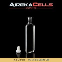 700ul, QG10012-2, Cuvette, 2 windows, ES Quartz Glass, teflon stopper 700ul, QG10012-2, Cuvette, 2 windows, ES Quartz Glass, teflon stopper