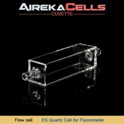 3.5ml, QG10360-4, Flow cell,cold atomic, 4 windows, ES Quartz Glass: 190nm-2500nm