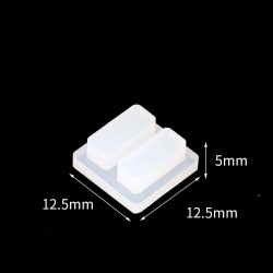 Silicone Lid for 10 x 10 mm Tandem Cuvettes, QG24023