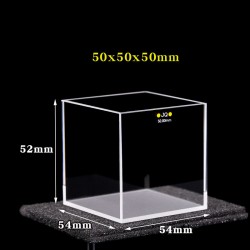 Quartz Tank, Large Cubic Cuvette, No Lid, 50mm Pathlength, 125 mL, Molded, QG24101-4