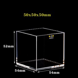Quartz Tank, Large Cubic Cuvette, 5 Windows, 50mm Pathlength, 125 mL, Molded, QG24104-5