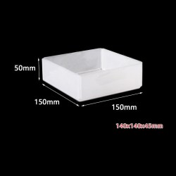 Quartz Tank, Large Cuvette, Frosted, 880 mL, Quartz Bonding, QG24128-0