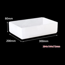 Quartz Tank, Large Cuvette, Frosted, 3760, Quartz Bonding, QG24129-0