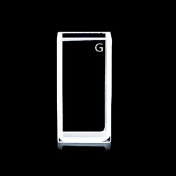 Glass Cuvette for Lovibond, 6.4mm Pathlength, 3.8 mL, Glued, QG24169-2