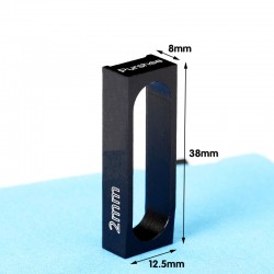 Steel Cuvette Spacer for 2 mm Short Pathlength Cuvette, QG24219