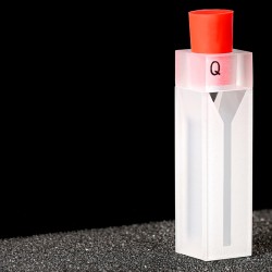 Quartz Semi-Micro Cuvette , 10mm Pathlength, 700 uL, Fused, QG24327-2