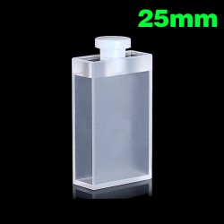 Quartz Special Cuvette with Stopper, 25mm Pathlength, 8.8 mL, Fused, QG24377-2