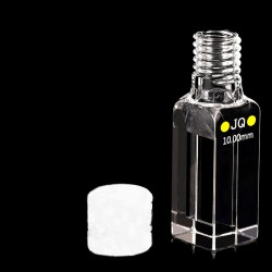 Quartz Semi-Micro Cuvette , 1 / 10mm Pathlength, 200 uL, Molded, QG24384-4