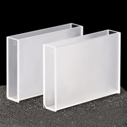 Quartz Long Pathlength Cuvette, 60mm Pathlength, 21 mL, Fused, QG24460-2