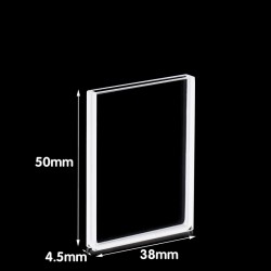 Quartz Micro Special Cuvette, 1.5mm Pathlength, 2.5 mL, Fused, QG24490-2