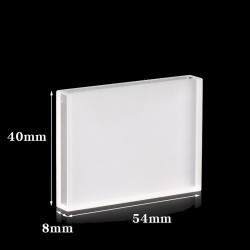 Quartz Macro Special Cuvette, 50mm Pathlength, 7 mL, Glued, QG24497-2