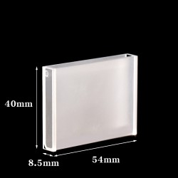 Quartz Macro Special Cuvette, 50mm Pathlength, 16 mL, Fused, QG24500-2