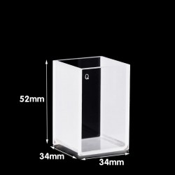 Quartz Macro Special Cuvette, 30mm Pathlength, 45 mL, Fused, QG24506-2