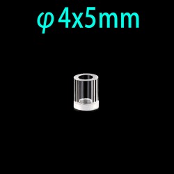 Quartz Reflection Cylindrical Cuvette, Φ4 x 5mm, QG24509