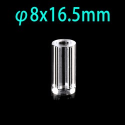 Quartz Reflection Cylindrical Cuvette, Φ8 x 16.5mm, QG24514
