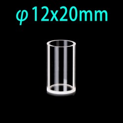 Quartz Reflection Cylindrical Cuvette, Φ12 x 20mm, QG24519