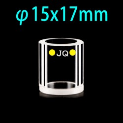 Quartz Reflection Cylindrical Cuvette, Φ15 x 17mm, QG24521