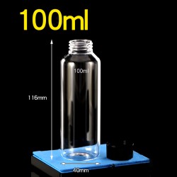 Quartz Screw Cap Cylindrical Vial, 40 x 116mm, QG24556