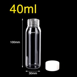 Quartz Customized Screw Cap Vial, 30 x 100mm, QG24562