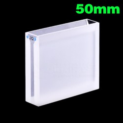 Quartz Special Cuvette, Narrow Width, 50mm Pathlength, 5.25 mL, Fused, QG24580-2