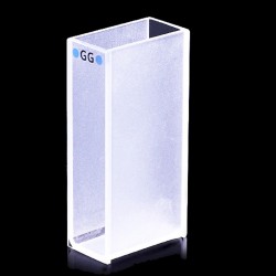Glass Macro Cuvette, 20mm Pathlength, 7 mL, Fused, QG24615-2