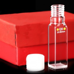 Quartz Standard Cuvette, EU Standard, 10mm Pathlength, 3.5 mL, Molded, QG24678-4
