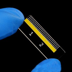 Quartz Measuring Ruler, Yellow, QG24782