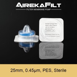 25mm, 0.45μm, PES, AFS12012S 25mm, 0.45μm, PES, AFS12012S