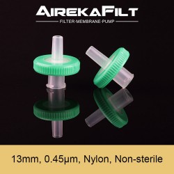 13mm, 0.45um, Nylon, ASF12010, Non-sterile, Syringe Filter, 100pc/pack