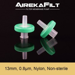 13mm, 0.8um, Nylon, ASF12046, Non-sterile, Syringe Filter, 100pc/pack
