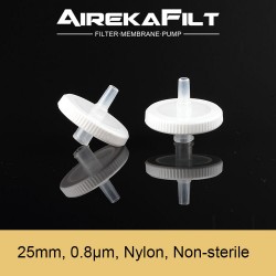 25mm, 0.8um, Nylon, ASF12047, Non-sterile, Syringe Filter, 100pc/pack