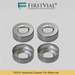 C0210, crimp-top aluminum cap, For 20mm vial C0210, crimp-top aluminum cap, For 20mm vial