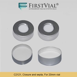 C2121, Closure and septa, For 20mm vial C2121, Closure and septa, For 20mm vial