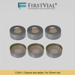 C2431, Closure and septa, For 20mm vial C2431, Closure and septa, For 20mm vial