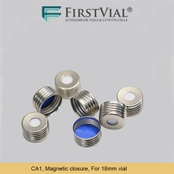 SACA1, Magnetic Closure and septa, For 18mm vial SACA1, Magnetic Closure and septa, For 18mm vial