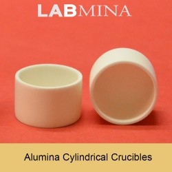 AC02005, 5ml, 28(Diameter), 17mm(H), Alumina, Cylindrical Crucible