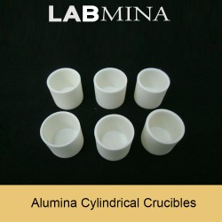 AC02010, 10ml, 30(Diameter), 28mm(H), Alumina, Cylindrical Crucible