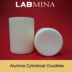 AC02120, 120ml, 50(Diameter), 80mm(H), Alumina, Cylindrical Crucible