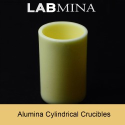 AC02200, 200ml, 60(Diameter), 100mm(H), Alumina, Cylindrical Crucible