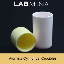 AC02150, 150ml, 50(Diameter), 100mm(H), Alumina, Cylindrical Crucible