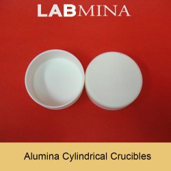AC02301, 300ml, 95(Diameter), 60mm(H), Alumina, Cylindrical Crucible